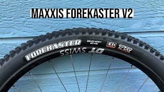 The New Maxxis Forekaster V2  Is This My New GoTo Rear Tire [upl. by Odeen]