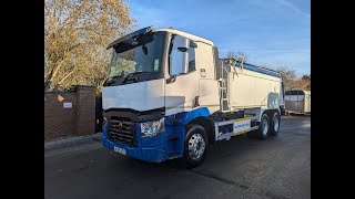 RENAULT C380 TIPPER WALKAROUND VIDEO [upl. by Assiluy128]