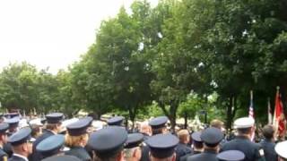 Buffalo Fire Department  FF Jonathan Croom Procession [upl. by Ardnael689]