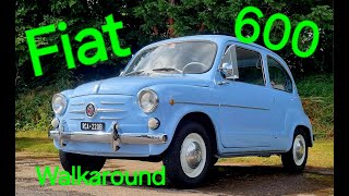 1964 Fiat 600 Walkaround [upl. by Ursel]