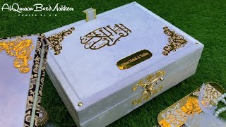 Decorative Quran Box Price In Pakistan Luxury Quran Gift Box Online Quran Box Manufacturer H B [upl. by Santini]