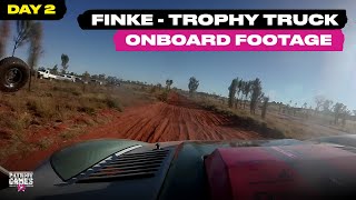 Trophy Truck Onboard Footage  Race Day 2  Finke 2024 [upl. by Basham386]