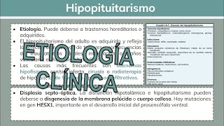 ⚕️🩺 Hipopituitarismo 12  Endocrinología [upl. by Arbed]