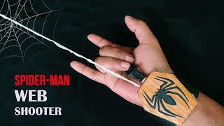 How to Make a SpiderMan Web Shooter  DIY Web shooter [upl. by Nylear661]