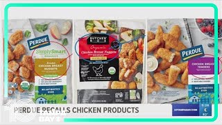 Check your freezer Perdue recalls chicken nuggets after consumers find metal wires in some packages [upl. by Stephana138]