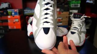 Air Jordan VII 7 Retro Olympic 2012 [upl. by Idonah]