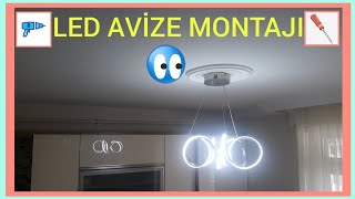 Led Avize Montajı Nasıl Yapılır [upl. by Coughlin]