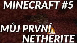 Můj První Netherite  Odbouchávání postelí  Minecraft5 [upl. by Kern]