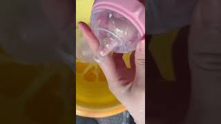 Easiest way to clean baby feeding bottle subscribe twins baby [upl. by Nahsrad]