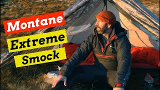 Montane Extreme Smock  Winter Hiking Cold Weather Test [upl. by Nomit]