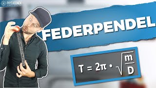 Federpendel mit Tomate  Physik für Mediziner  Physik Grundlagen [upl. by Kirbie]