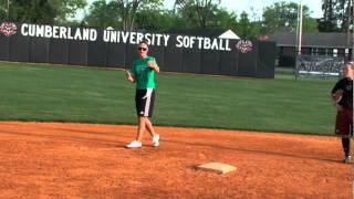 Cumberland University Softball Infield Drills Part 3 [upl. by Ole899]