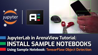 TensorFlow Object Detection Jupyter Notebook  JupyterLab in ArenaView Tutorial [upl. by Amsa]