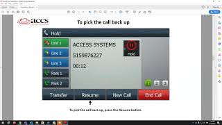 ACCS Yealink Desk Phone Training [upl. by Asteria211]