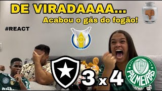 REACT REAÇÕES BOTAFOGO x PALMEIRAS [upl. by Dielu243]