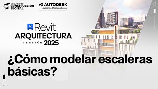 Revit Arquitectura 2025 🏠 021 ¿Cómo modelar escaleras básicas [upl. by Barris540]