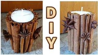 Teelicht weihnachtlich gestalten • DIY  Julebuergerfee [upl. by Gnof]