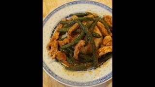 Thai Pad Prik King Recipe [upl. by Edaw]