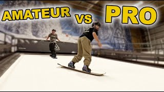 Snowboarder VS Pro Carpet Snowboarder Game of SNOW [upl. by Itch]