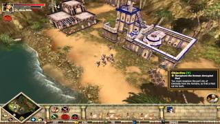 Rise And Fall Civilizations At War  Cleopatra Campaign  Mission 9  Crossing  Part 2 [upl. by Lisle663]