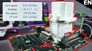 We Overclocked an AMD CPU to over 81 GHz [upl. by Jake294]