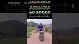 Rudimental Snare drum Performance drums drumming drumlessons snaredrum snaresolo outdoor 드럼 [upl. by Llenrac]