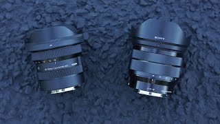 Sigma 1018mm F28 vs Sony 1018mm F4 [upl. by Morey41]