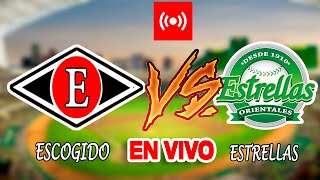 Escogido vs Estrellas Orientales en vivo leonesdelescogido juegodepelota estrellas [upl. by Hudis]