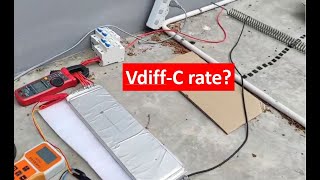 ทดสอบโวลท์ดิฟเทียบซีเรทของแบตเตอรี่ Vdiff Vs Crate battery nmc GBT แบตเตอรี่ แบตลิเธียม [upl. by Sanbo103]