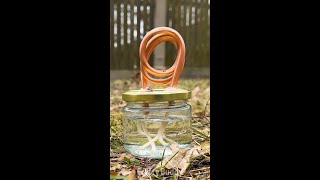 How to Build a Camping Stove from a Pipe and Jar 🛠️🔥 [upl. by Bradeord465]