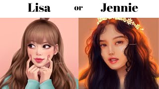 LISA OR JENNIE Blackpink 💖 [upl. by Arodaeht479]