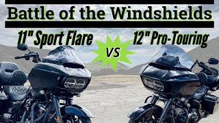 Which windshield is right for your motorcycle Klock Werks Face Off [upl. by Hurlee896]