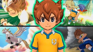 Matsukaze Tenma Arion Sherwind  All Hissatsu Techniques  Inazuma eleven Games [upl. by Heurlin]