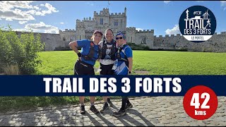 Trail des 3 Forts  Le Portel  42kms [upl. by Ecirum]