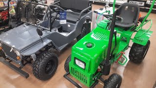 Massimo Little Green Tractor at local Farm amp Fleet store [upl. by Shinberg827]