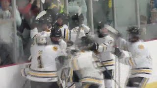 Portside upsets Pittsford McQuaid wins OT thriller to reach title game [upl. by Raama939]