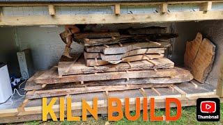 Easy Kiln Build  Live Edge Slabs [upl. by Chickie]