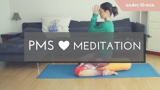 Meditation for Your Period 10 Min  Relieve Cramps and Mood Swings [upl. by Mota]