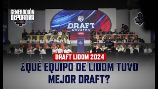 ¿Qué equipo de lidom tuvo mejor draft [upl. by Christiane]