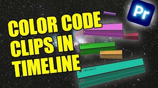 How To Color Code Clips In Premiere Pro [upl. by German]