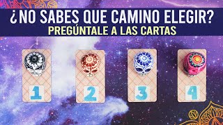 ¿No sabes qué camino tomar Pregúntale a las cartas  LECTURA DE ENCRUCIJADA 🔮✨ [upl. by Attenweiler167]