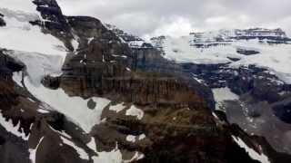 Geology Channel cuts Canadian Rockies [upl. by Clementia]