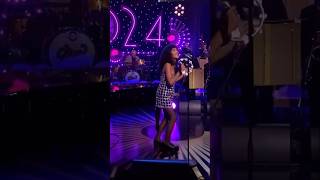 Olivia Dean  you can’t hurry love brought the new year in on jools holland hootenanny  shorts [upl. by Eellah]