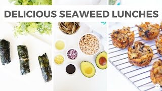 Easy amp Healthy Seaweed Lunch Recipes  GlutenFree Vegan  Healthy Grocery Girl [upl. by Keenan]