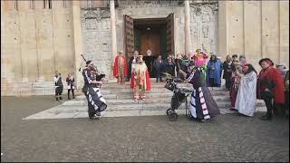 Highland Cathedral  Les Endiablés Courtepin  Eurocarnevale Verona 2024 [upl. by Gardal927]