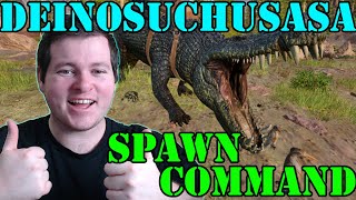 Deinosuchusasa Spawn Commands  Ark Survival Ascended  One Of The Best Boss Fighters [upl. by Pelligrini]