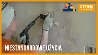 Usuwanie Starej Farby ze Ścian Przy Pomocy Urządzenia Parowego OTTIMO Strong [upl. by Ammon]