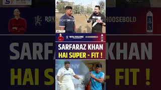 SARFARAZ KHAN HAI SUPER FIT  EXLUSIVE INTERVIEW sarfarazkhan indvsnz [upl. by Vetter]