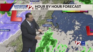 WPRI 12 Weather Forecast for 112024 Dry today rain for Thursday [upl. by Allison590]