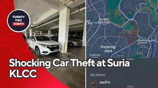 Shocking Car Theft at Suria KLCC How an Apple AirTag Saved the Day [upl. by Feerahs]